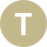 circle with T in middle